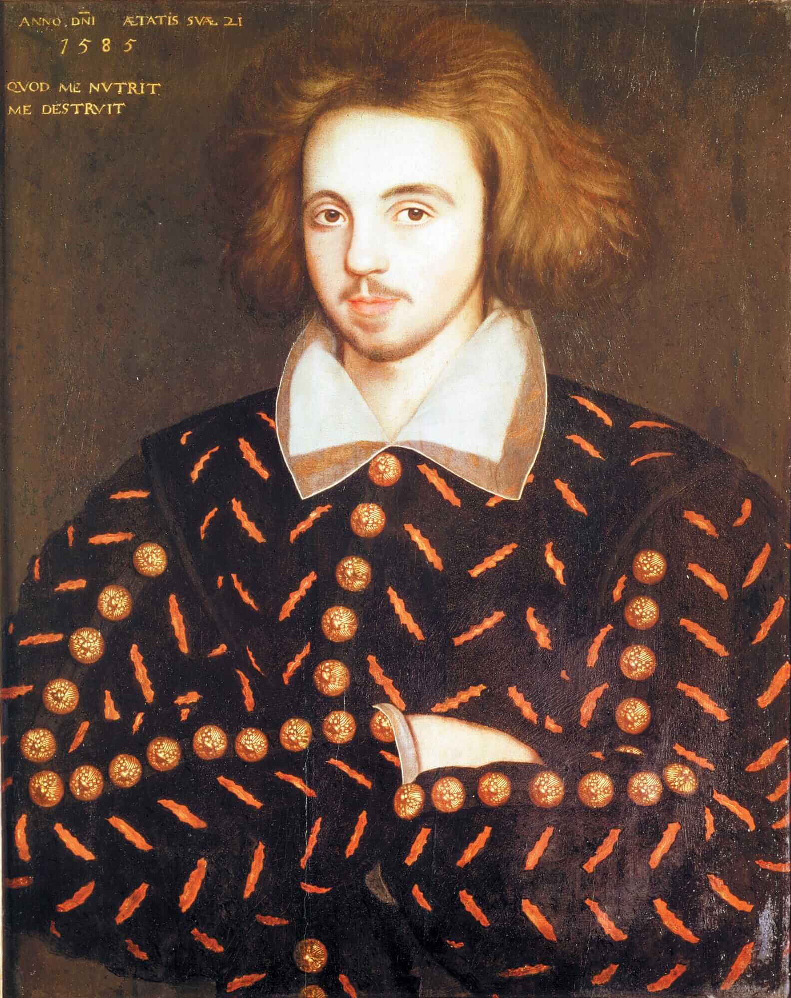 Портрет неизвестного. По мнению некоторых исследователей, здесь изображен английский поэт и драматург XVI века Кристофер Марло / wikipedia.org 