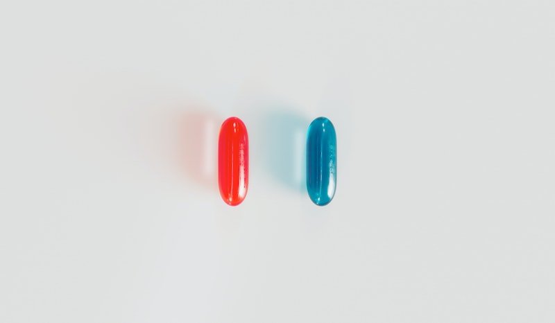 Rød pille. Eller blå pille? Foto: ANIRUDH / unsplash