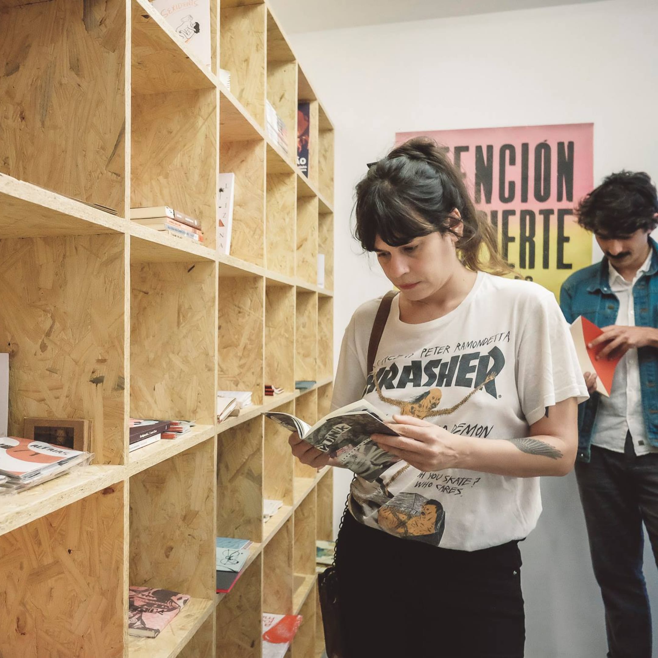 Книжный магазин Sala Tatuí в Сан-Паулу, Бразилия. Источник: фейсбук-страница магазина