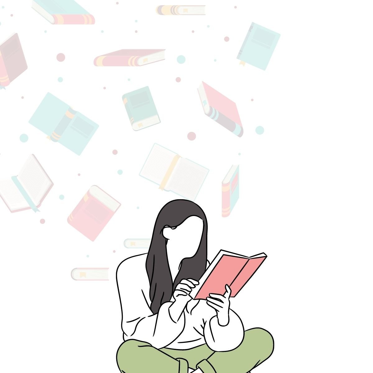 Ilustracija žene koja čita / foto: canva
