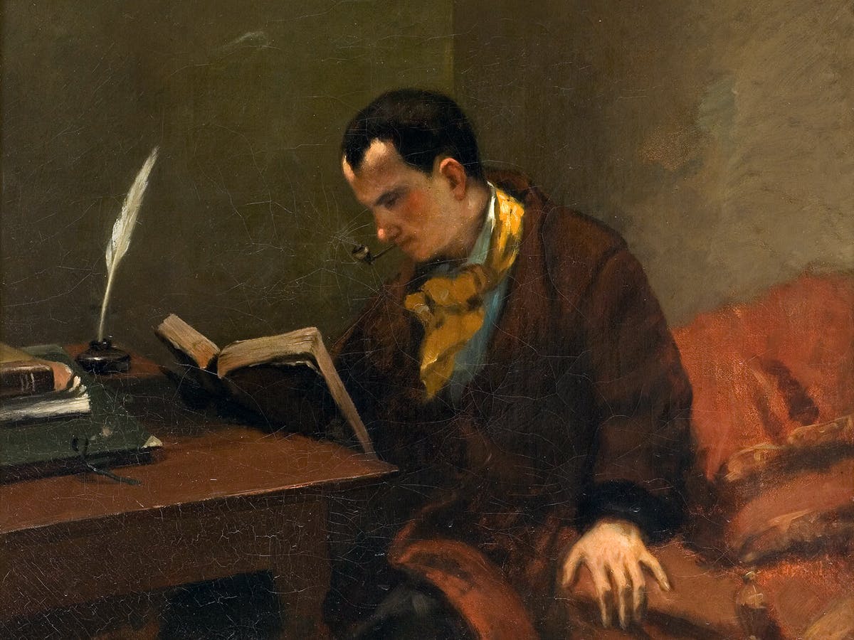 Портрет Бодлера, написанный Гюставом Курбе (1848-1849). Источник: commons.wikimedia.org