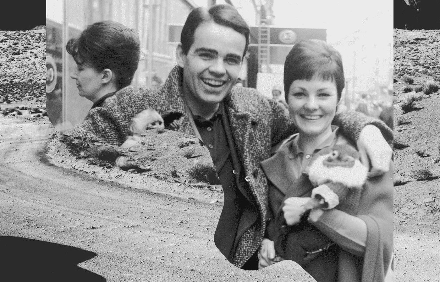 Кормак Маккарти с будущей женой Анни Делайл, 1966. Источник: knoxnews.com. Коллаж: Захар Шлимаков / Букмейт