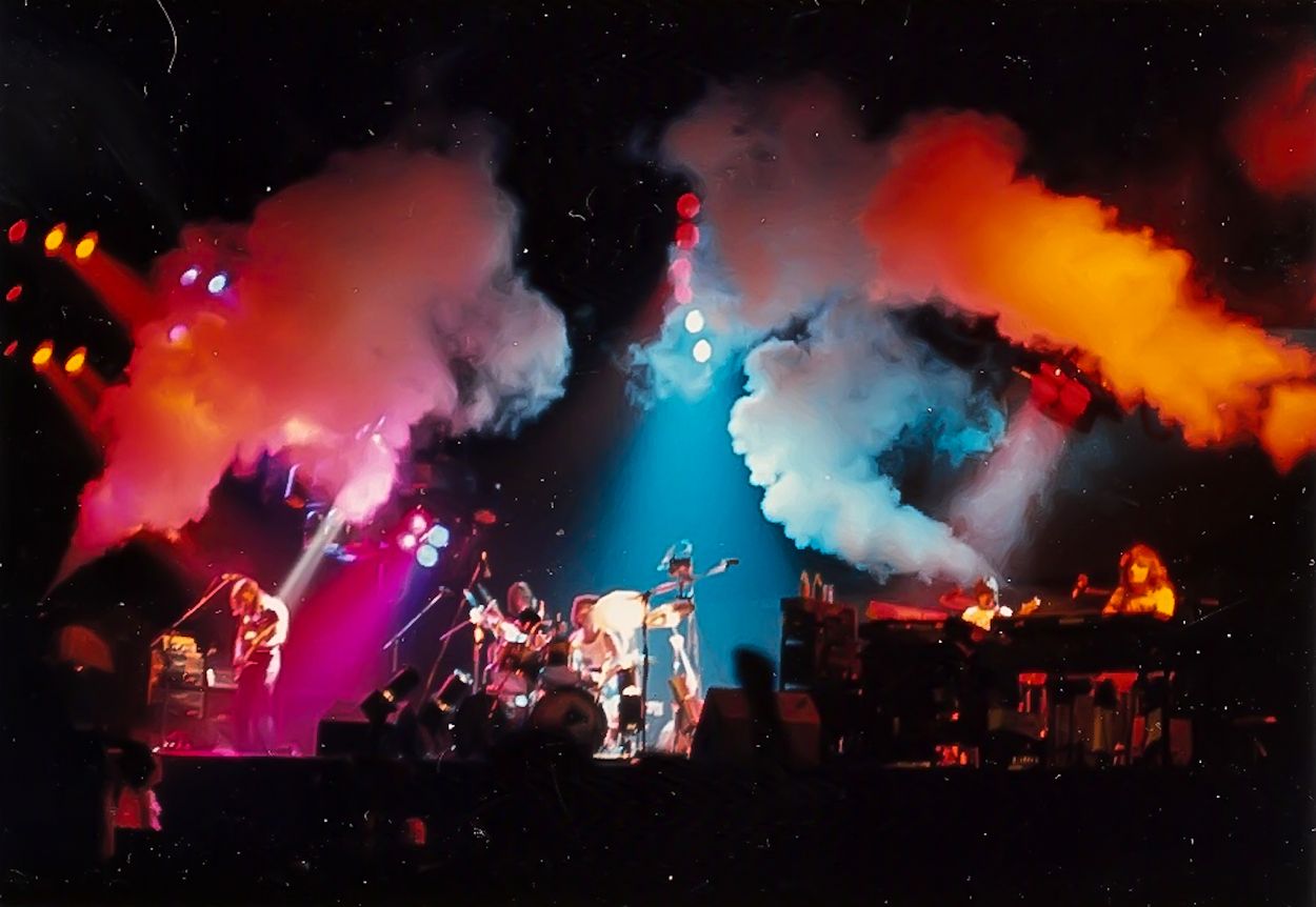 Концерт Pink Floyd в Madison Square Garden, 1977 год. Фото: neptunepinkfloyd.co.uk
