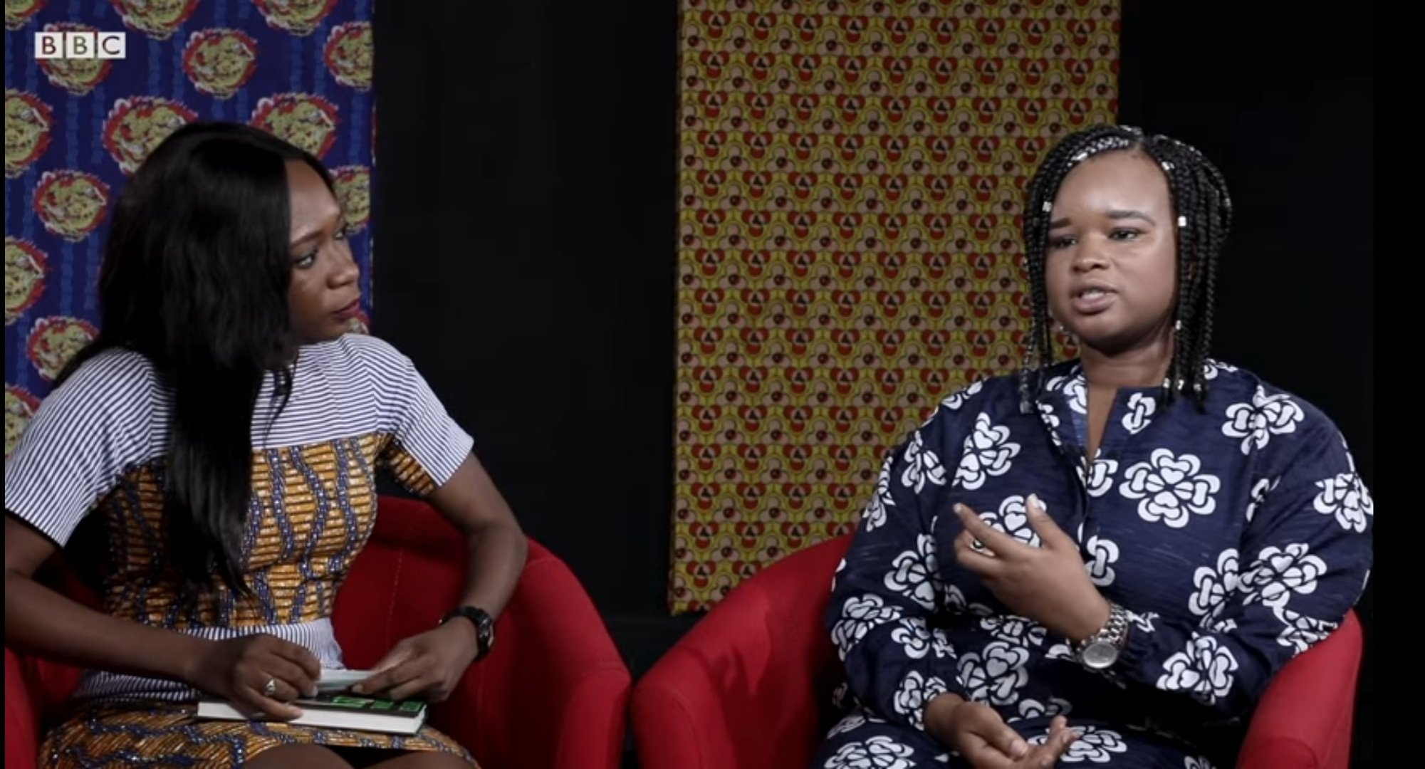 Voditeljka Princess Irede Abumere u razgovoru sa autorkom / Izvor: Youtube kanal BBC Africa