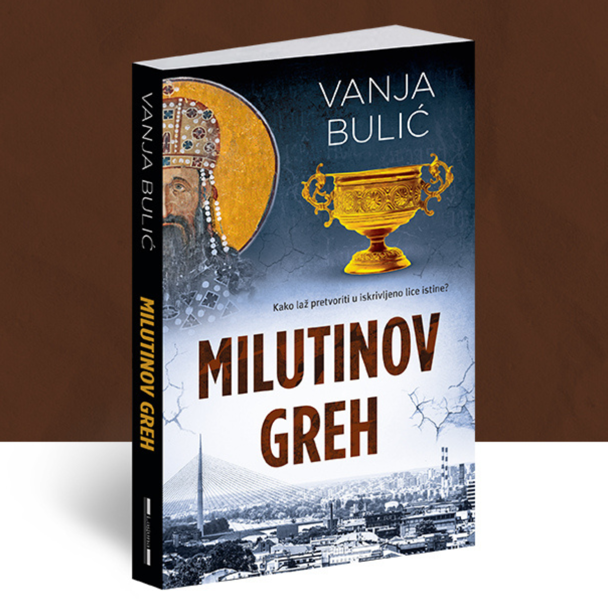 Naslovna strana novog romana Vanje Bulića / foto: laguna