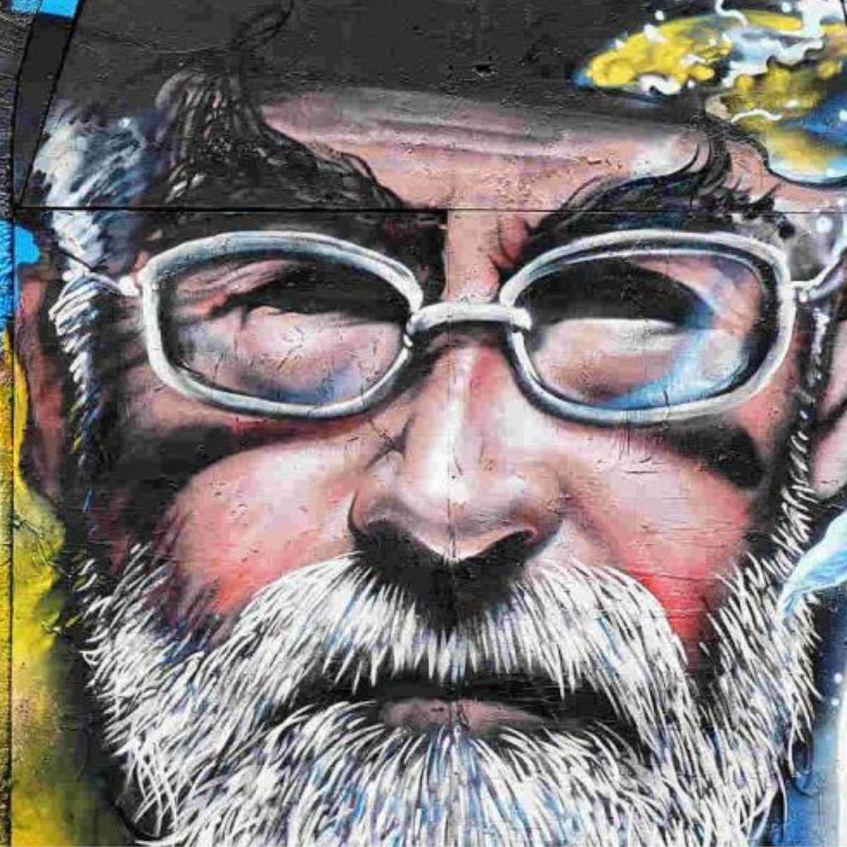 Teri Pračet, “Terry Pratchett Tribute Graffiti” flickr photo by branestawm2002