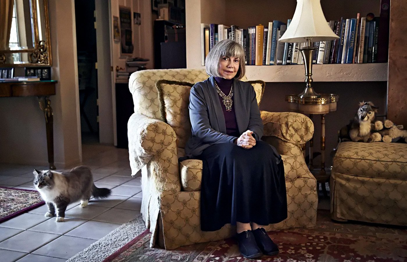 Энн Райс у себя дома, 2014 год. Фото: Kenneth O’Halloran / TIME