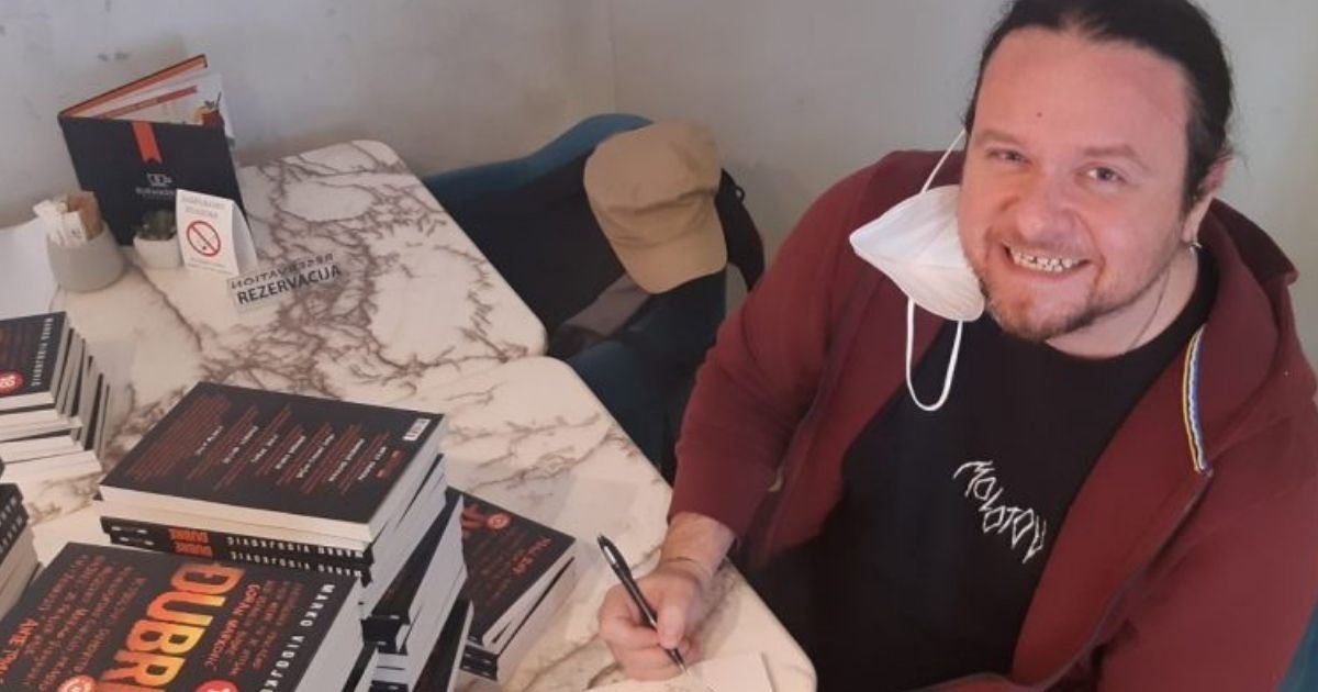 Marko Vidojković potpisuje svoj novi roman