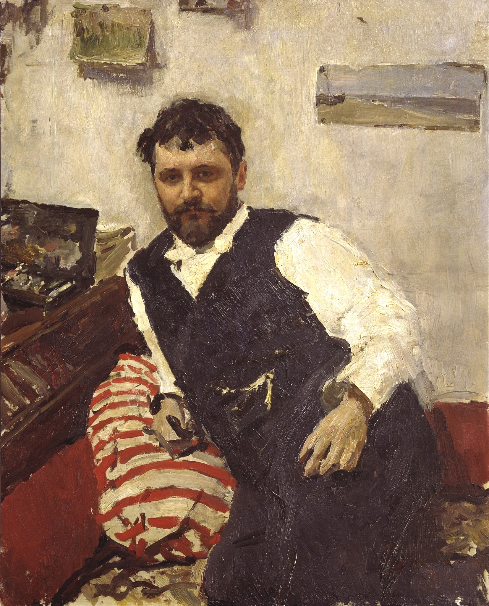 Валентин Серов. Портрет Константина Коровина. 1891. Источник: wikipedia.org