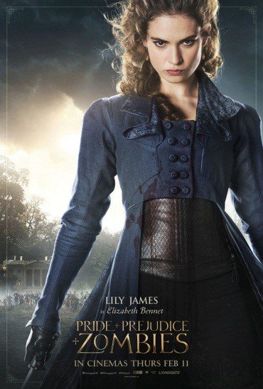 Lili Džejms kao zombi Elizabet Benet / izvor: IMDB