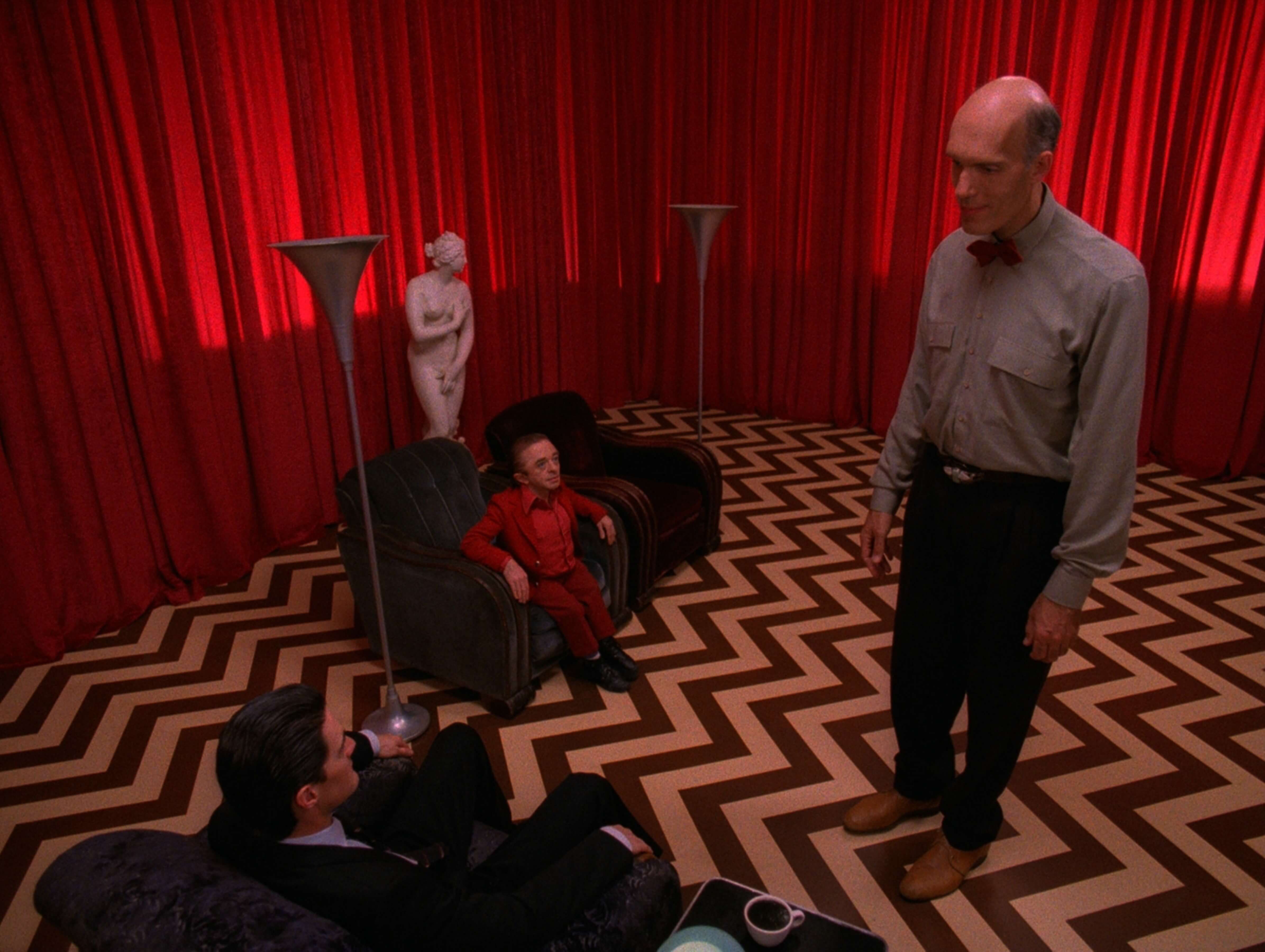 Знаменитая «красная комната» в сериале «Твин Пикс». Источник: imdb.com