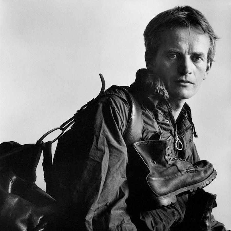 Bruce Chatwin fotograferet af Lord Snowdon, 28 juli 1982 – en.wikipedia.org