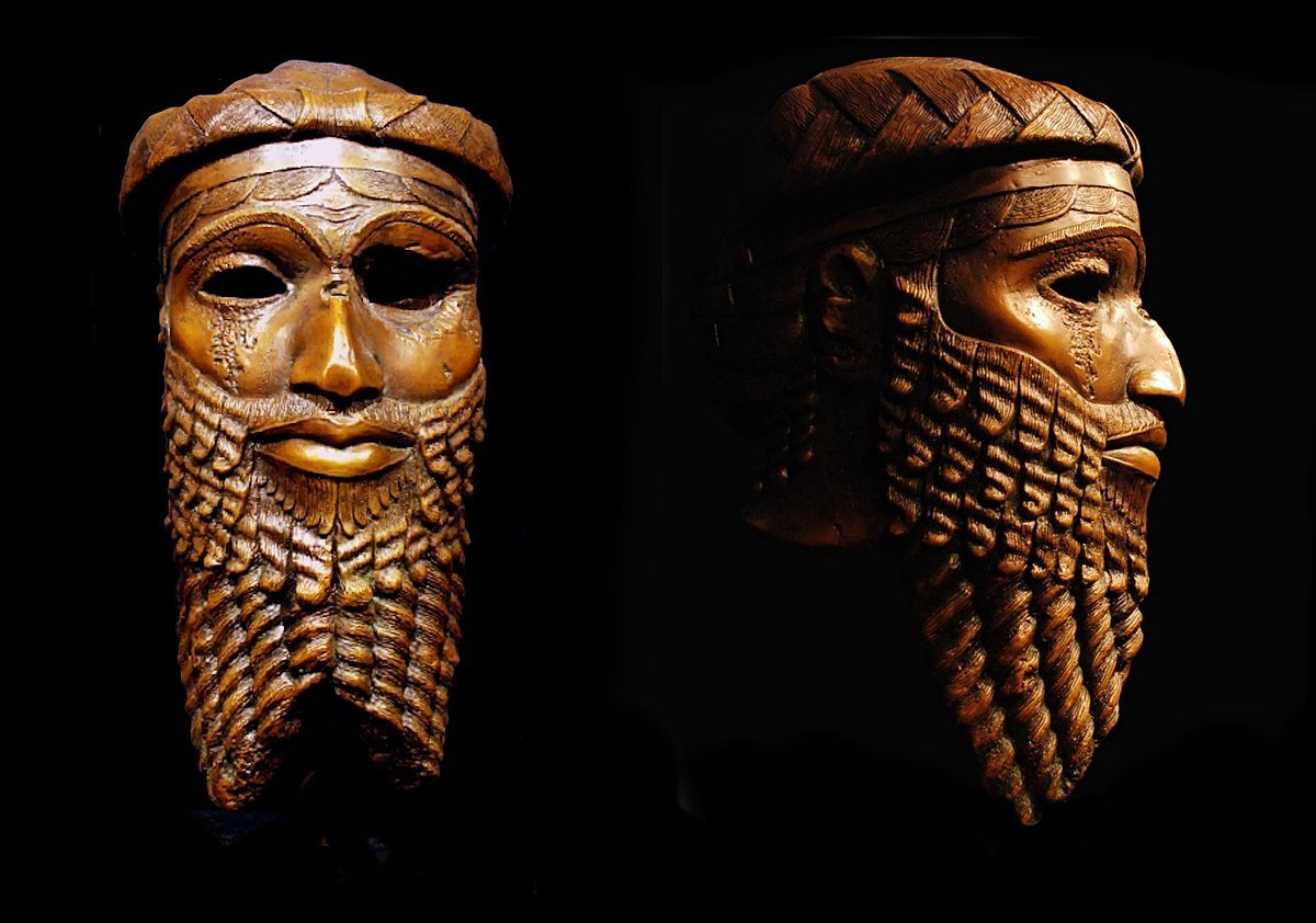 Maska Sargona Velikog / Izvor: Wikipedia