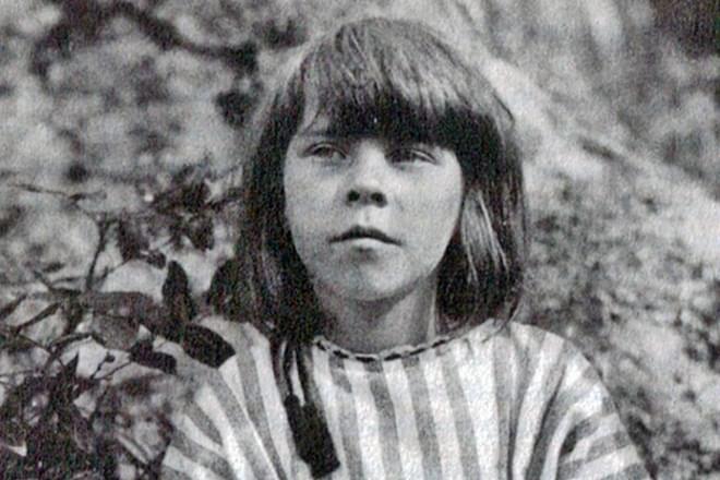 Туве Янссон в детстве. Фото: yutais.ru
