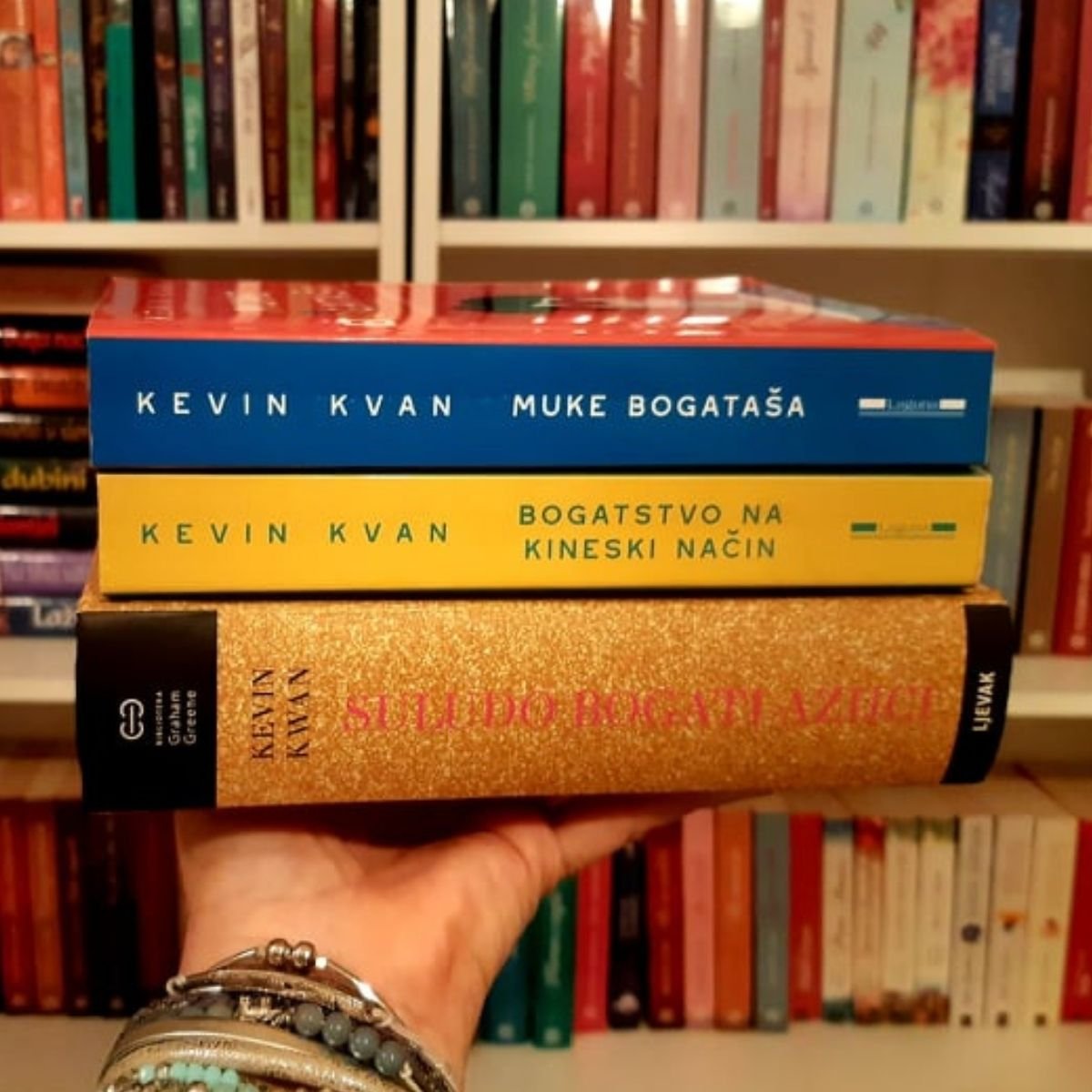 Knjige Kevina Kvana koje toplo preporučujemo / foto: Branislava Teodosić
