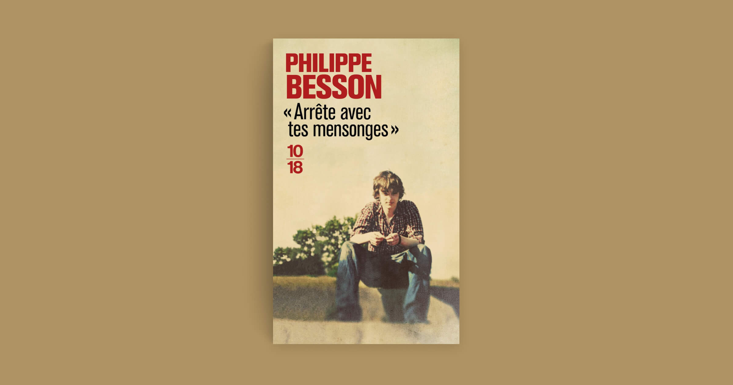 На обложке французского издания запечатлен один из героев романа — точно так, как он описан в романе