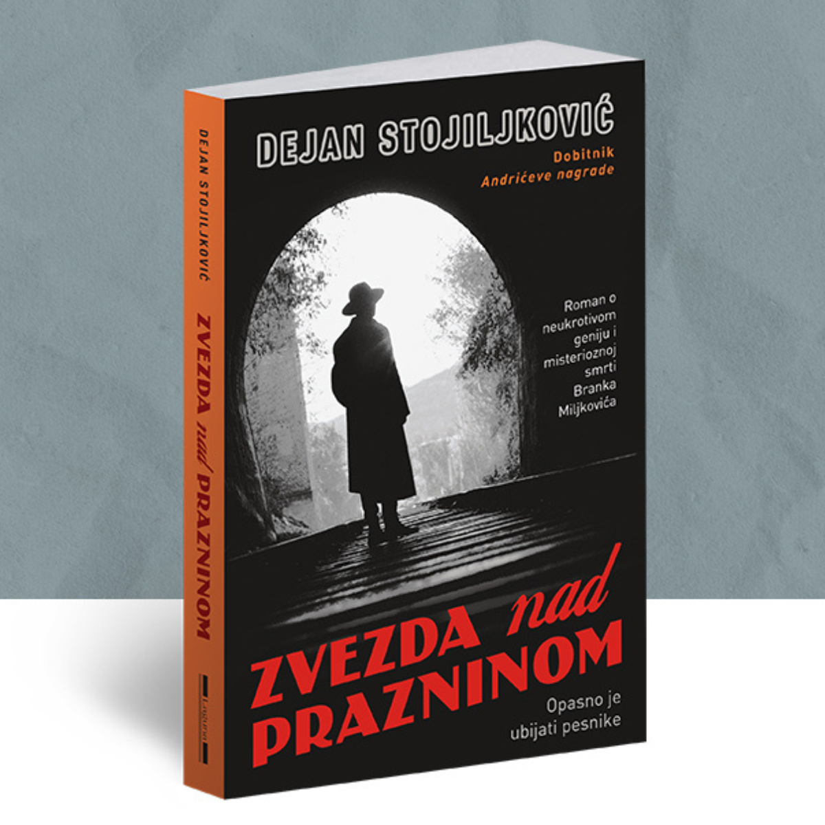 Naslovna strana novog romana Dejana Stojiljkovića