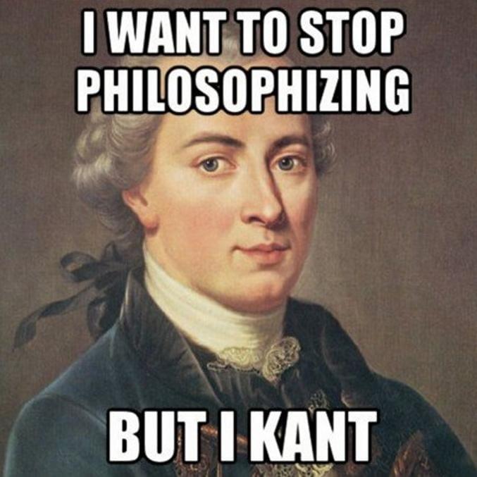 Философ Иммануил Кант — герой популярных интернет-мемов
