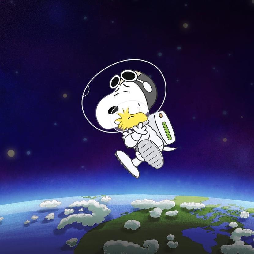 Кадр из мультфильма «Снупи в космосе» (2019)