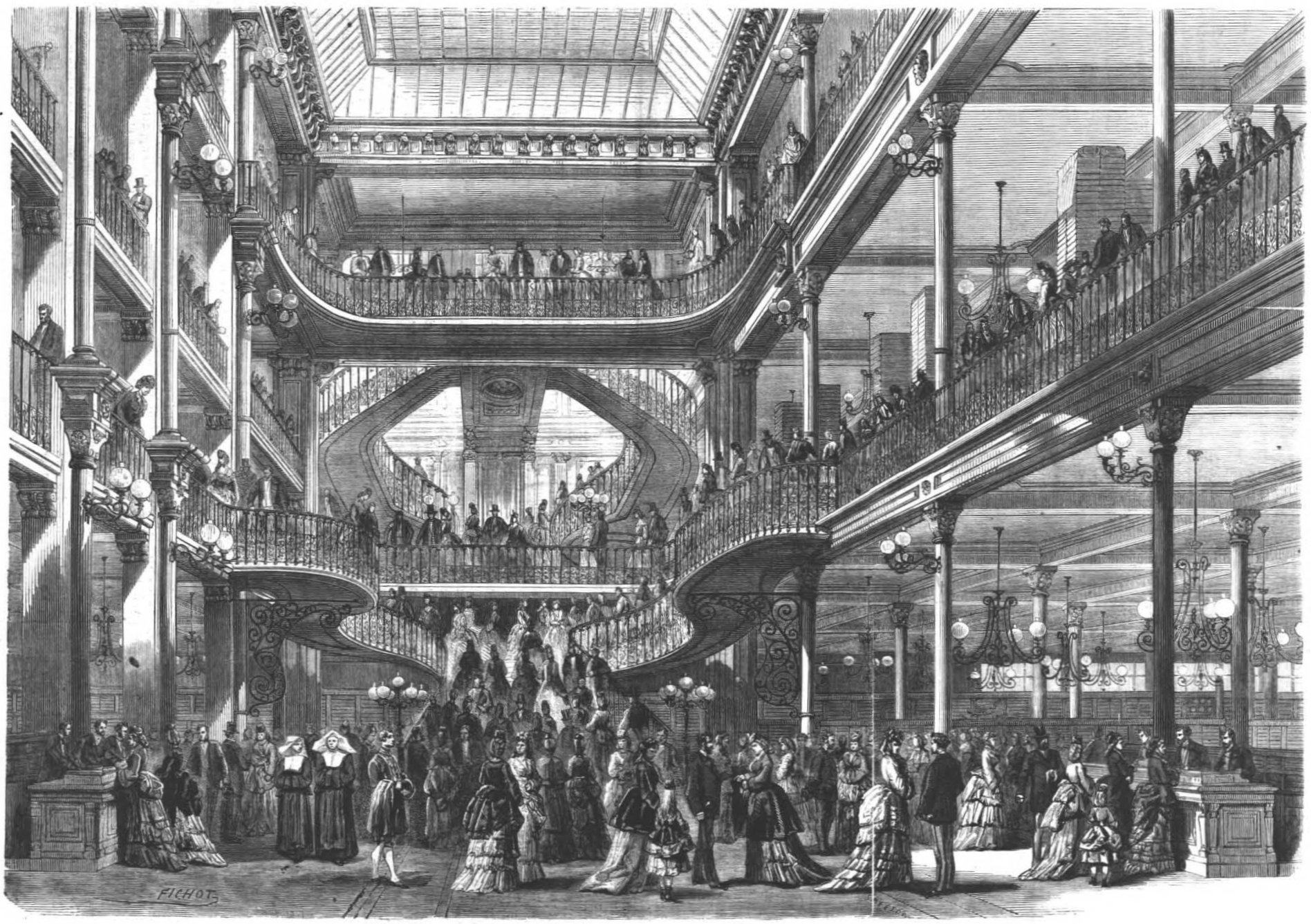 Le Bon Marché var et af de første stormagasiner i verden og åbnede i Paris som stormagasin i 1850 og har givet Émile Zola inspiration til roman The Ladies’ Paradise.